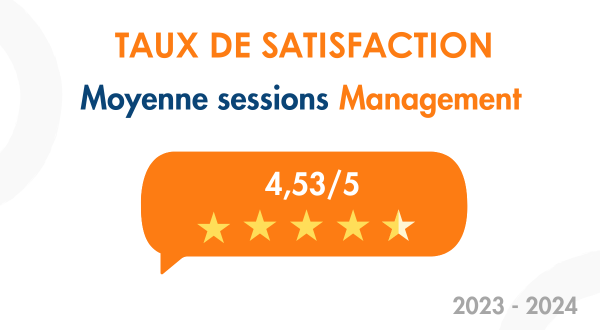 Taux de satisfaction Sessions Management